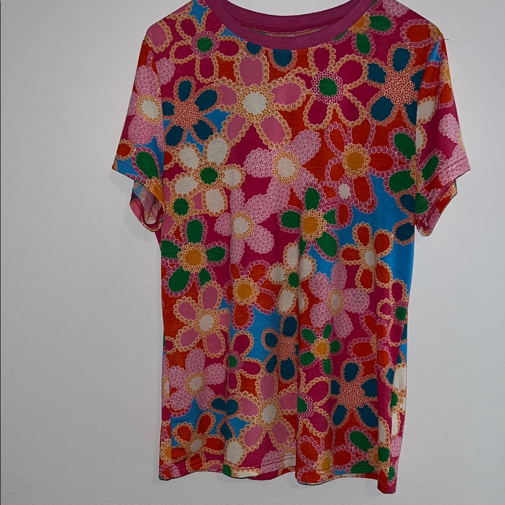 Colorful Floral T-Shirt